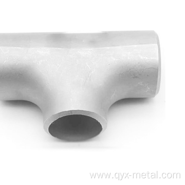 High Quality High Strength Titanium Tee Pipe Fittings